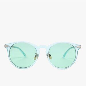 Manomos Unisex Green Sunglasses
